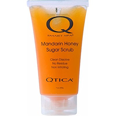 qtica smart spa sugar scrub mandarin honey 7 oz 1