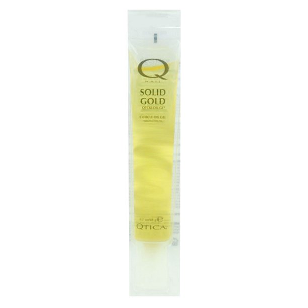 Nail Supplements: Qtica Solid Gold Cuticle Oil Gel - Size : 1.7 oz