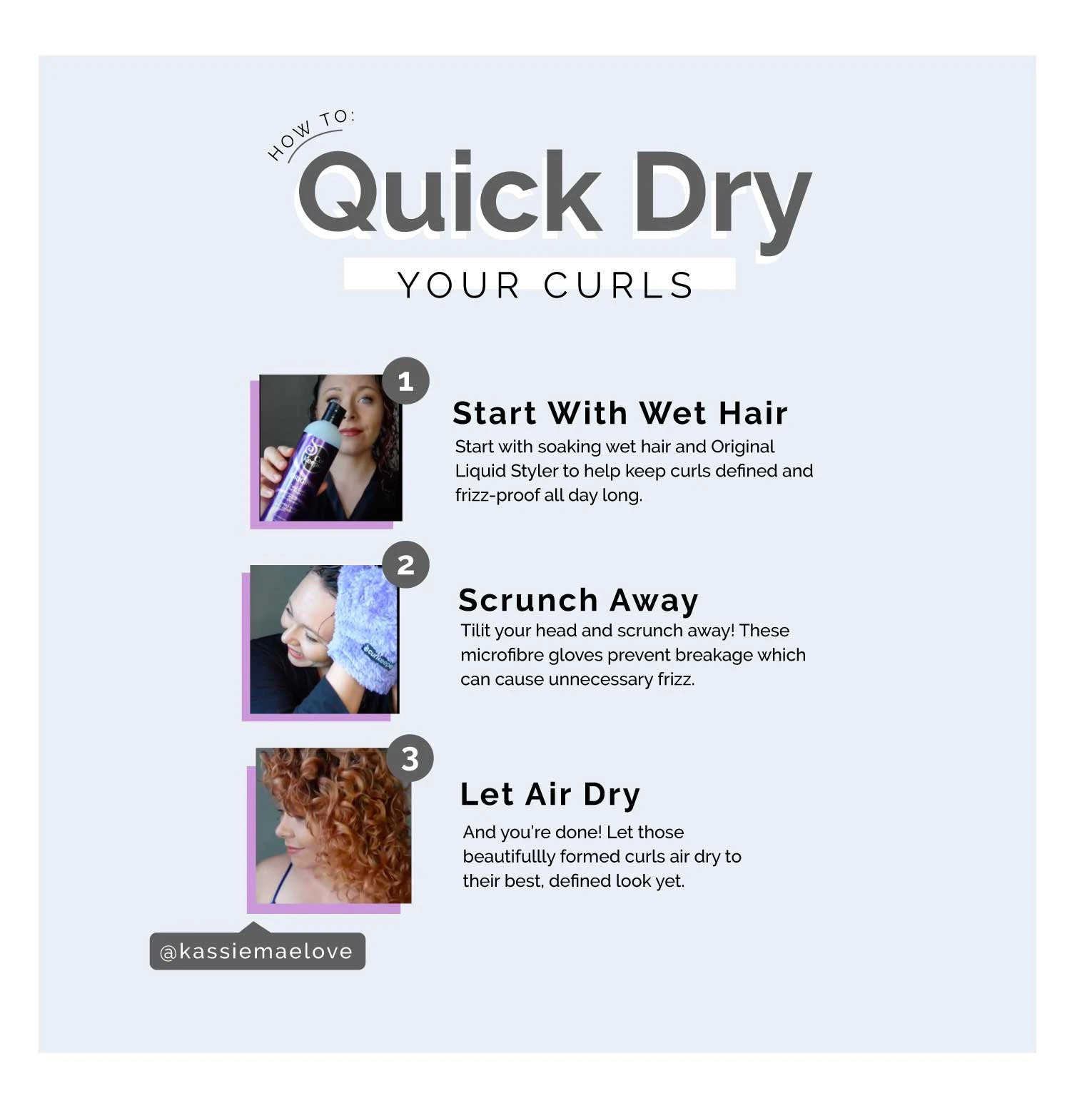 A page with instructions for how to use the hair dryer.