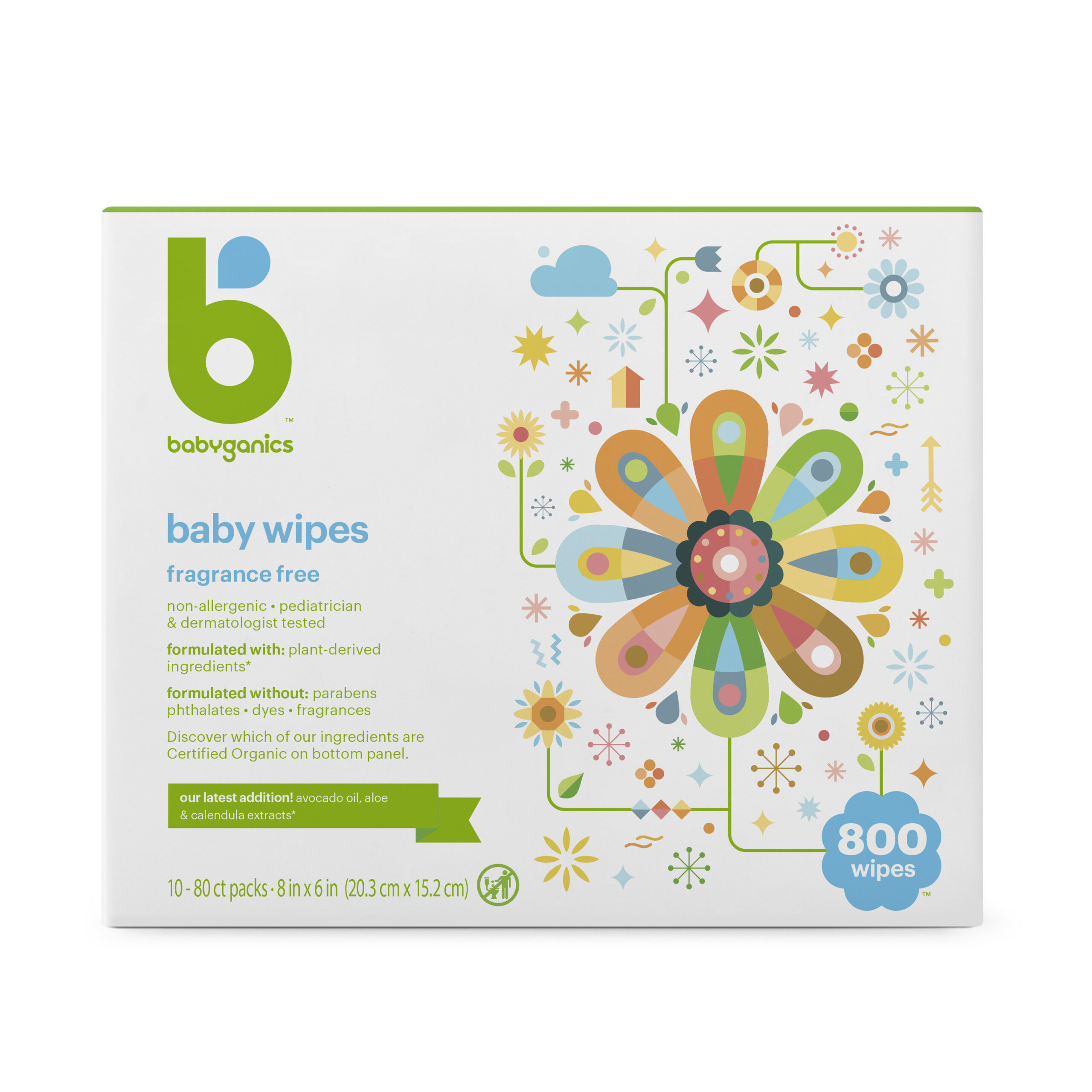 baby wipes, fragrance free 4