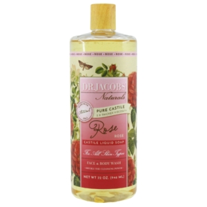 Pure Castile Liquid Soap - Rose