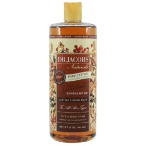 Pure Castile Liquid Soap - Sandalwood