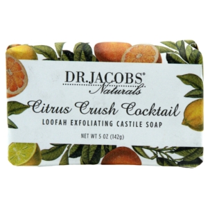 Exfoliating Castile Bar Soap - Citrus Crush Cocktail