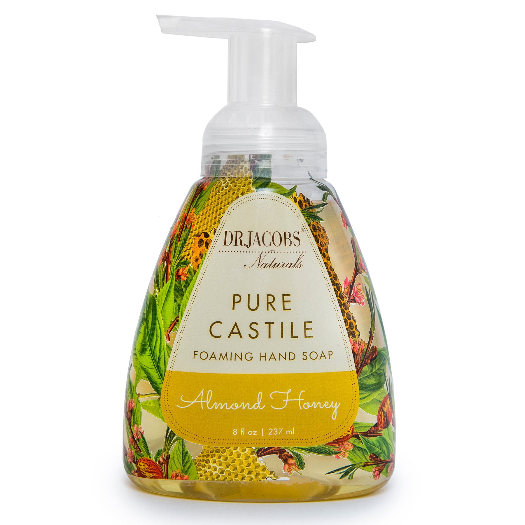 Pure Castile Foaming Hand Soap - Almond Honey