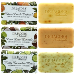 **NEW** Invigorate Exfoliating Castile Bar Soap Set