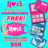 ROCK ANGEL & ROSES PALETTE COMBO SET W/ FREE ROCK MASK