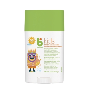 b kids spf 50+ sunscreen stick