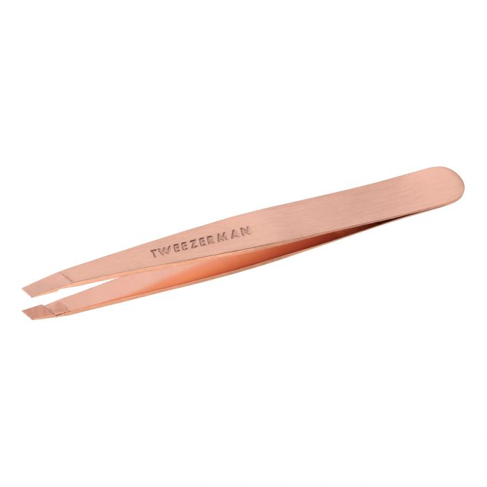 Rose Gold Slant Tweezer 1