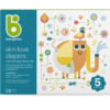 skin love diapers, size 5