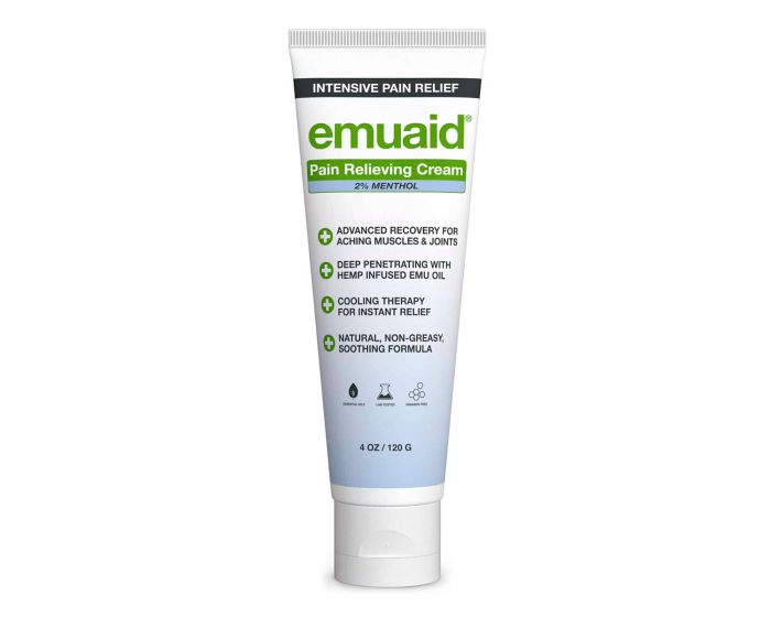 Emuaid Pain Relieving Cream 4oz 1