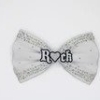 WHITE SATIN HAND SEWN SIGNATURE R?CK BOW