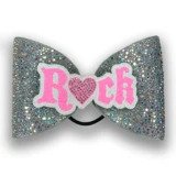 ROCK SPARKLE BOW (SILVER)