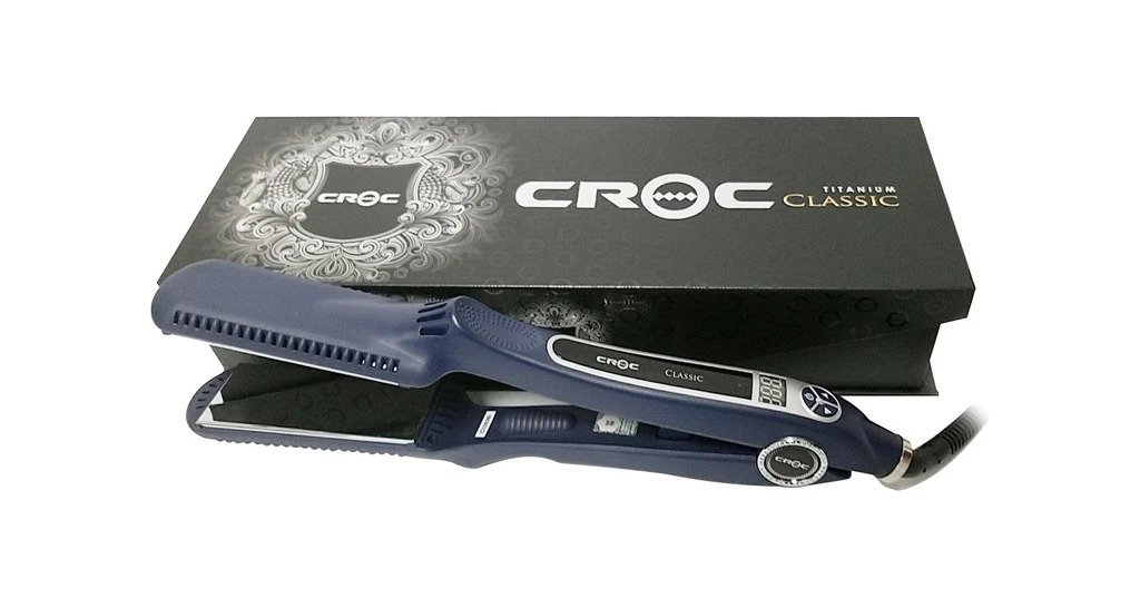 CROC CLASSIC TITANIUM FLAT IRON BLUE COLOR (LIMITED EDITION) No reviews 1