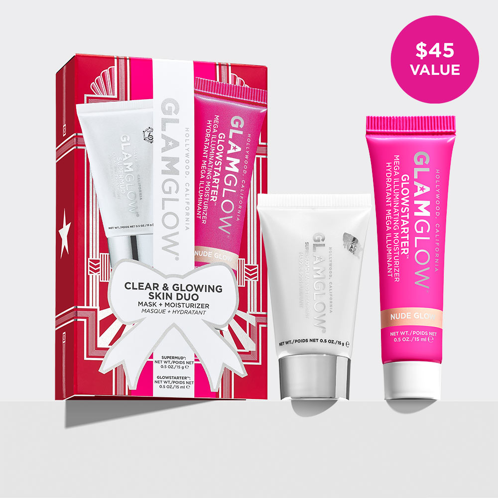 Clear & Glowing Skin: Mask & Moisturizer Duo ($45 Value)