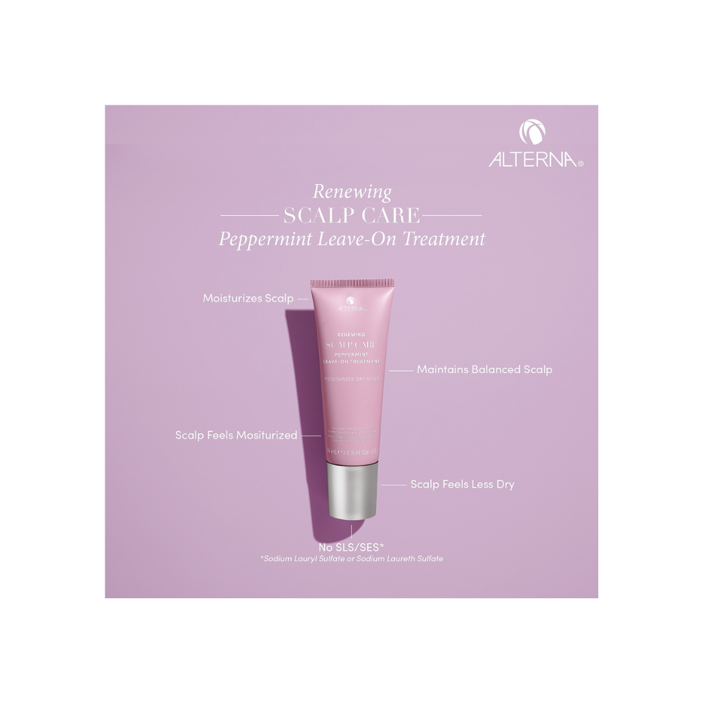 ALTERNA RENEWING SCALP CARE PEPPERMINT LEAVE-ON TREATMENT 3