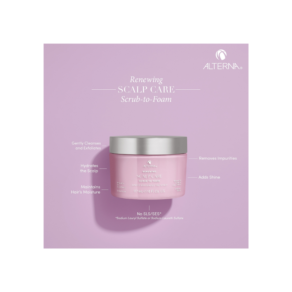 ALTERNA RENEWING SCALP CARE SCRUB-TO-FOAM 3