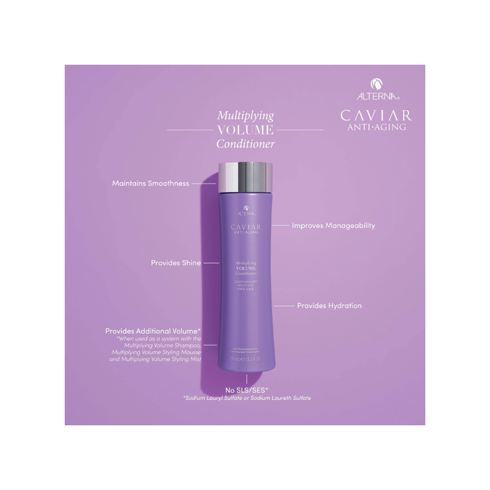 CAVIAR ANTI-AGING MULTIPLYING VOLUME CONDITIONER 8.5oz 3