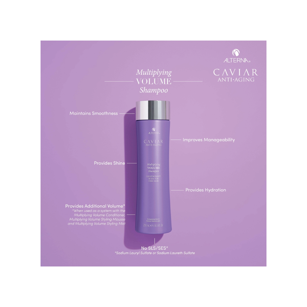 CAVIAR ANTI-AGING MULTIPLYING VOLUME SHAMPOO 8.5 2