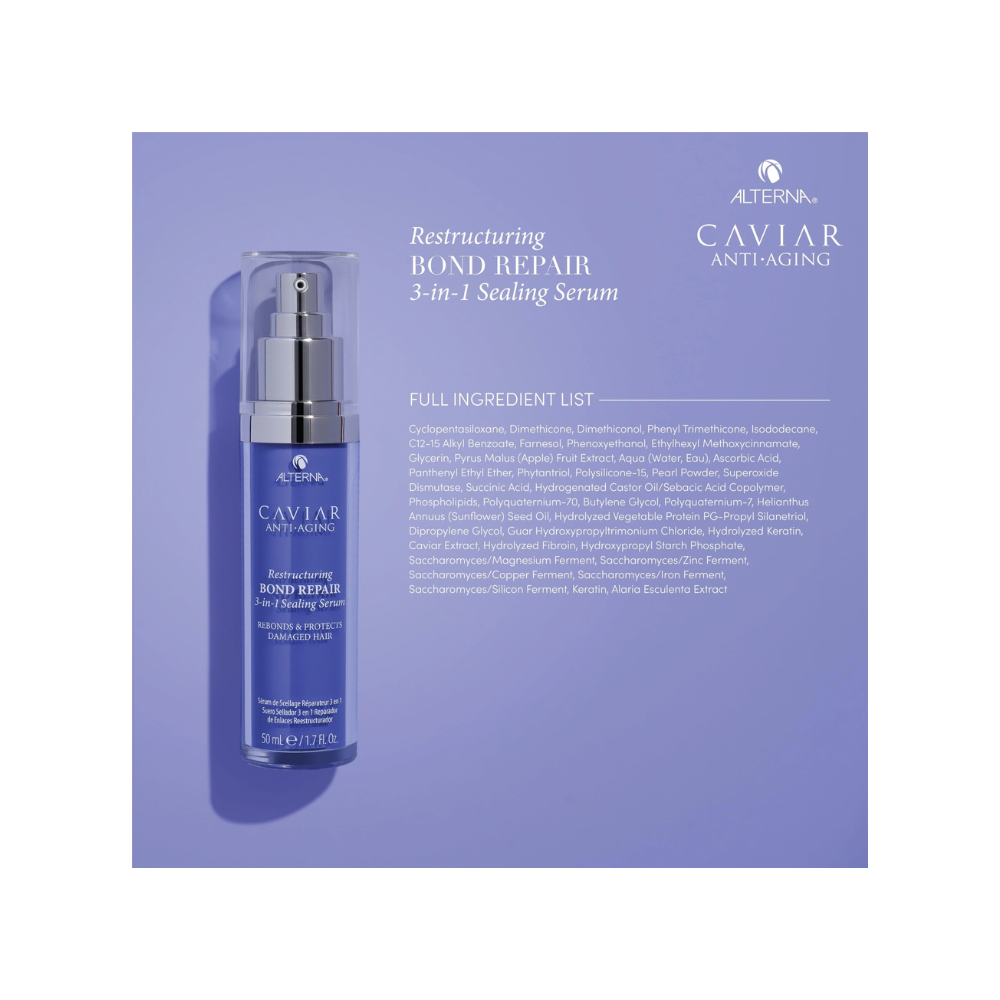 CAVIAR ANTI-AGING RESTRUCTURING BOND REPAIR 3-IN-1 SEALING SERUM 5